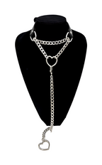 LoveChains™ - Swivel Clasp Leather Choker Collar