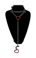 LoveChains™ - Swivel Clasp Leather Choker Collar