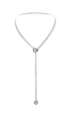 LoveChains™ - Crystal Charm Slip Chain Choker