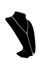 LoveChains™ - Heart Crystal Charm Slip Chain Choker