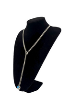 LoveChains™ - Heart Crystal Charm Slip Chain Choker