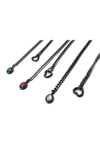 LoveChains™ - Crystal Charm Slip Chain Choker