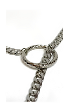 LoveChains™ - Crystal Lock & Key Slip Chain