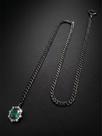 LoveChains™ - Gemstone Charm Slip Chain Choker