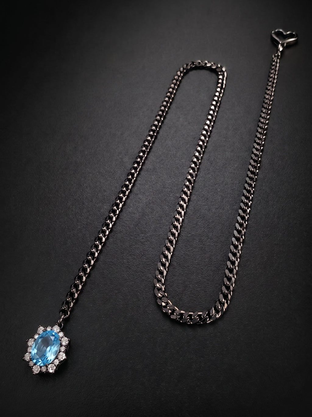 LoveChains™ - Gemstone Charm Slip Chain Choker