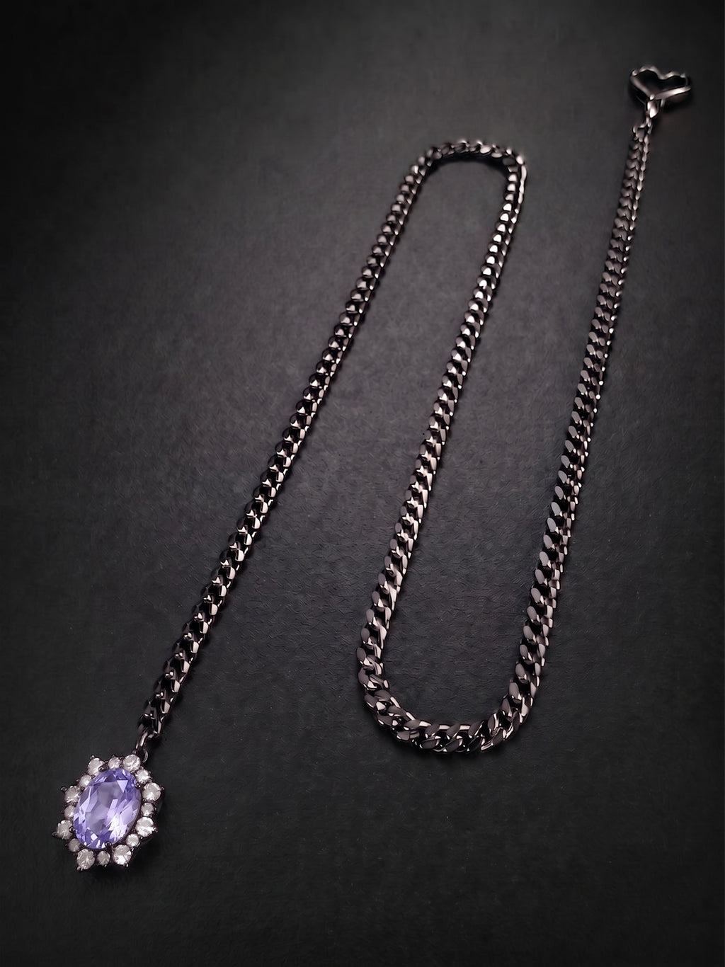 LoveChains™ - Gemstone Charm Slip Chain Choker
