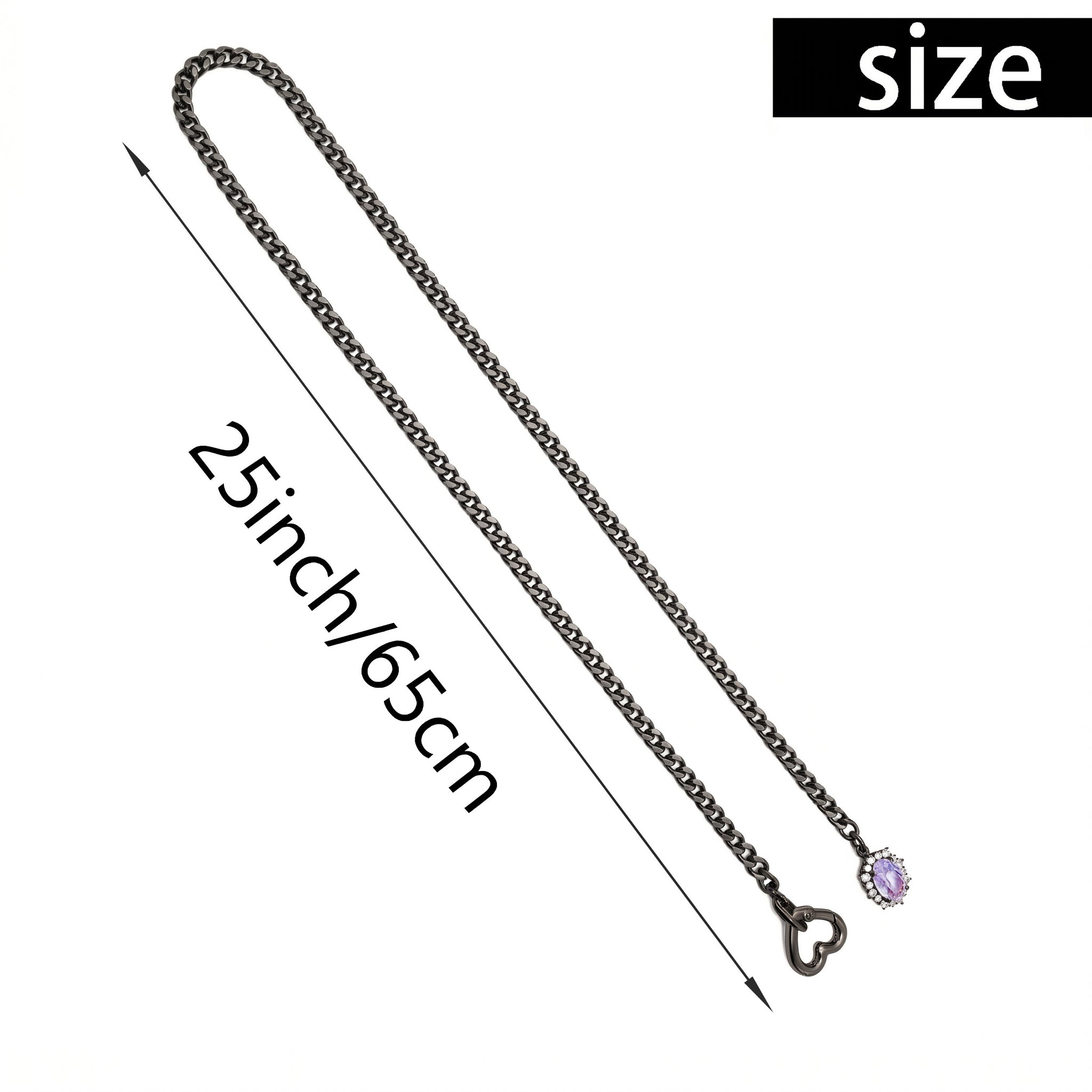 LoveChains™ - Gemstone Charm Slip Chain Choker