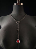 LoveChains™ - Gemstone Charm Slip Chain Choker