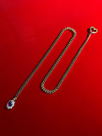 LoveChains™ - Gemstone Charm Slip Chain Choker
