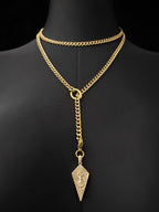LoveChains™ - Knight’s Shield Loop Choker