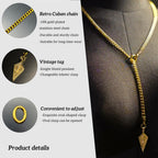 LoveChains™ - Knight’s Shield Slip Chain Choker