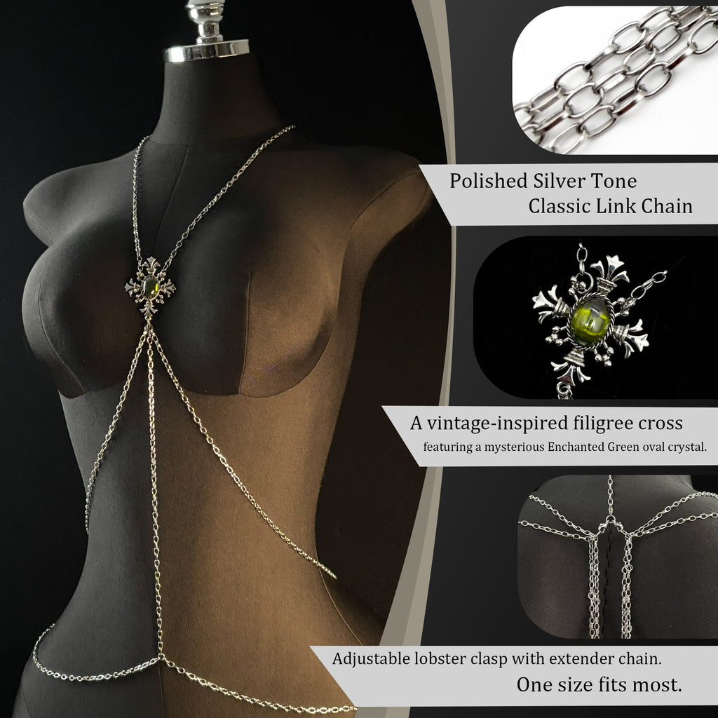 LoveChains™ - Gothic Cross Body Chain
