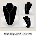 LoveChains™ - Crystal Charm Slip Chain Choker