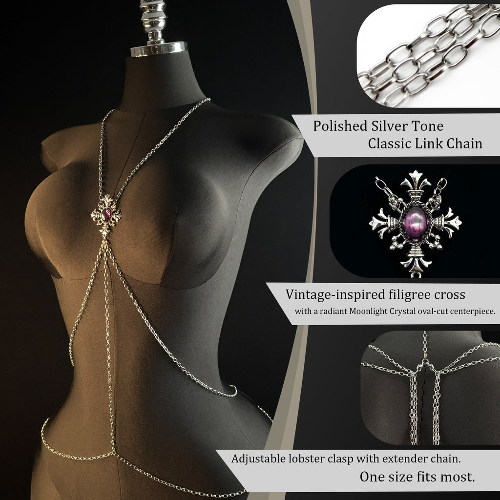 LoveChains™ - Gothic Cross Body Chain