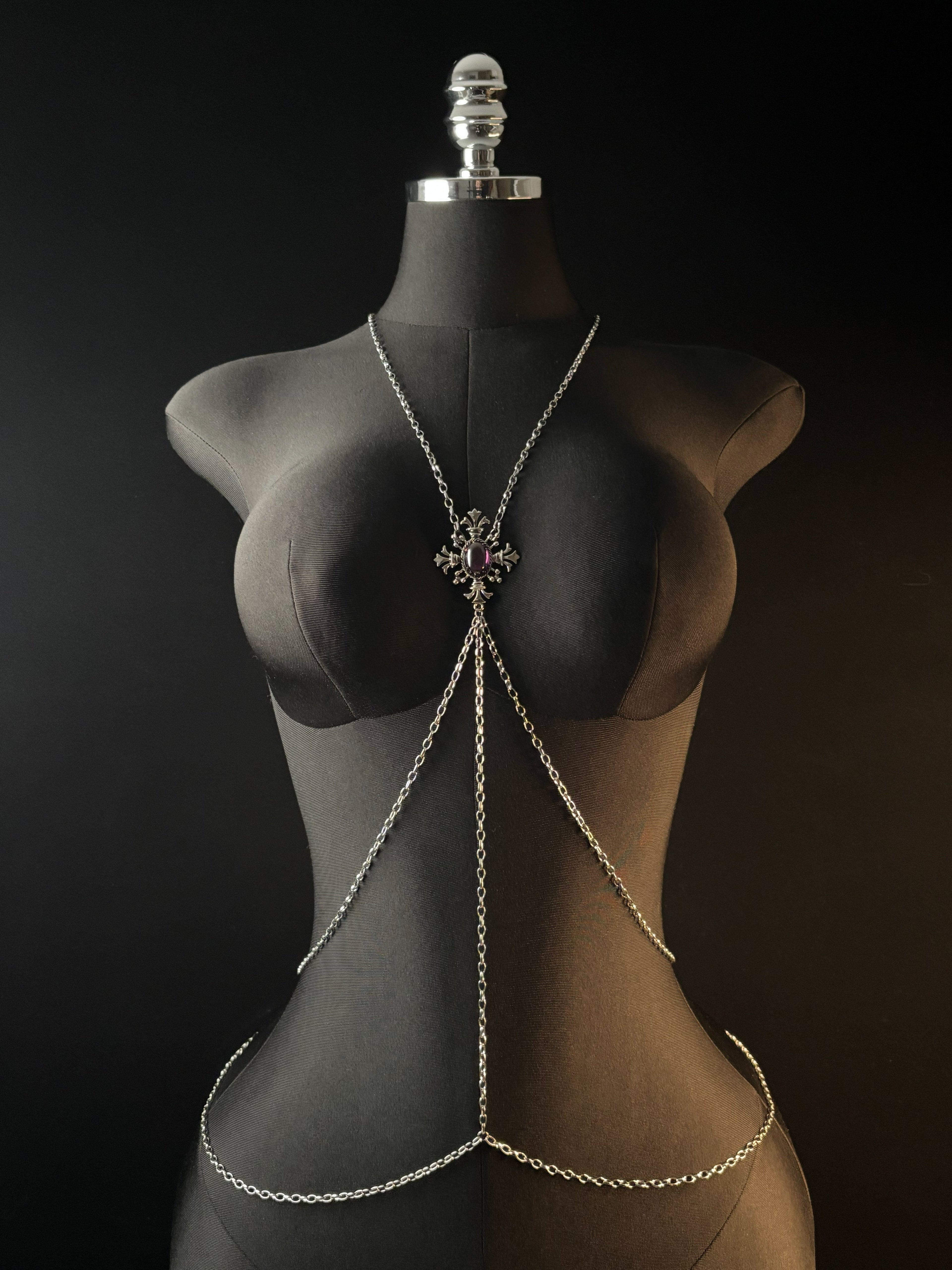 LoveChains™ - Gothic Cross Body Chain
