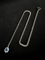 LoveChains™ - Gemstone Charm Slip Chain Choker