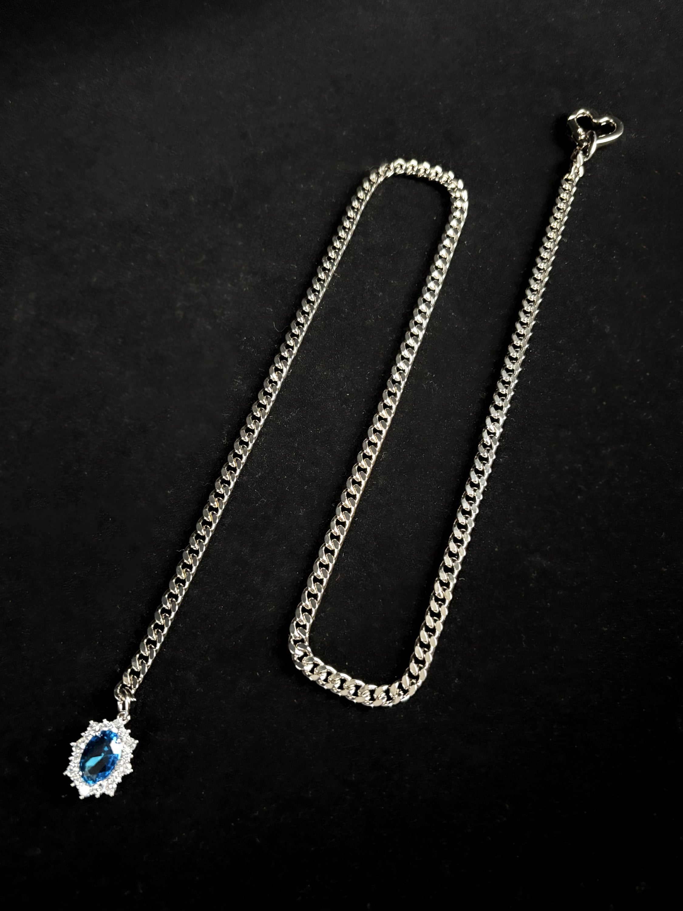 LoveChains™ - Gemstone Charm Slip Chain Choker