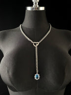 LoveChains™ - Gemstone Charm Slip Chain Choker