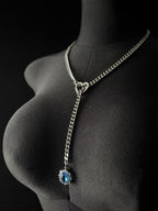 LoveChains™ - Gemstone Charm Slip Chain Choker