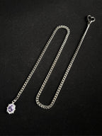 LoveChains™ - Gemstone Charm Slip Chain Choker
