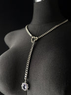 LoveChains™ - Gemstone Charm Slip Chain Choker