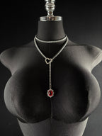LoveChains™ - Gemstone Charm Loop Choker