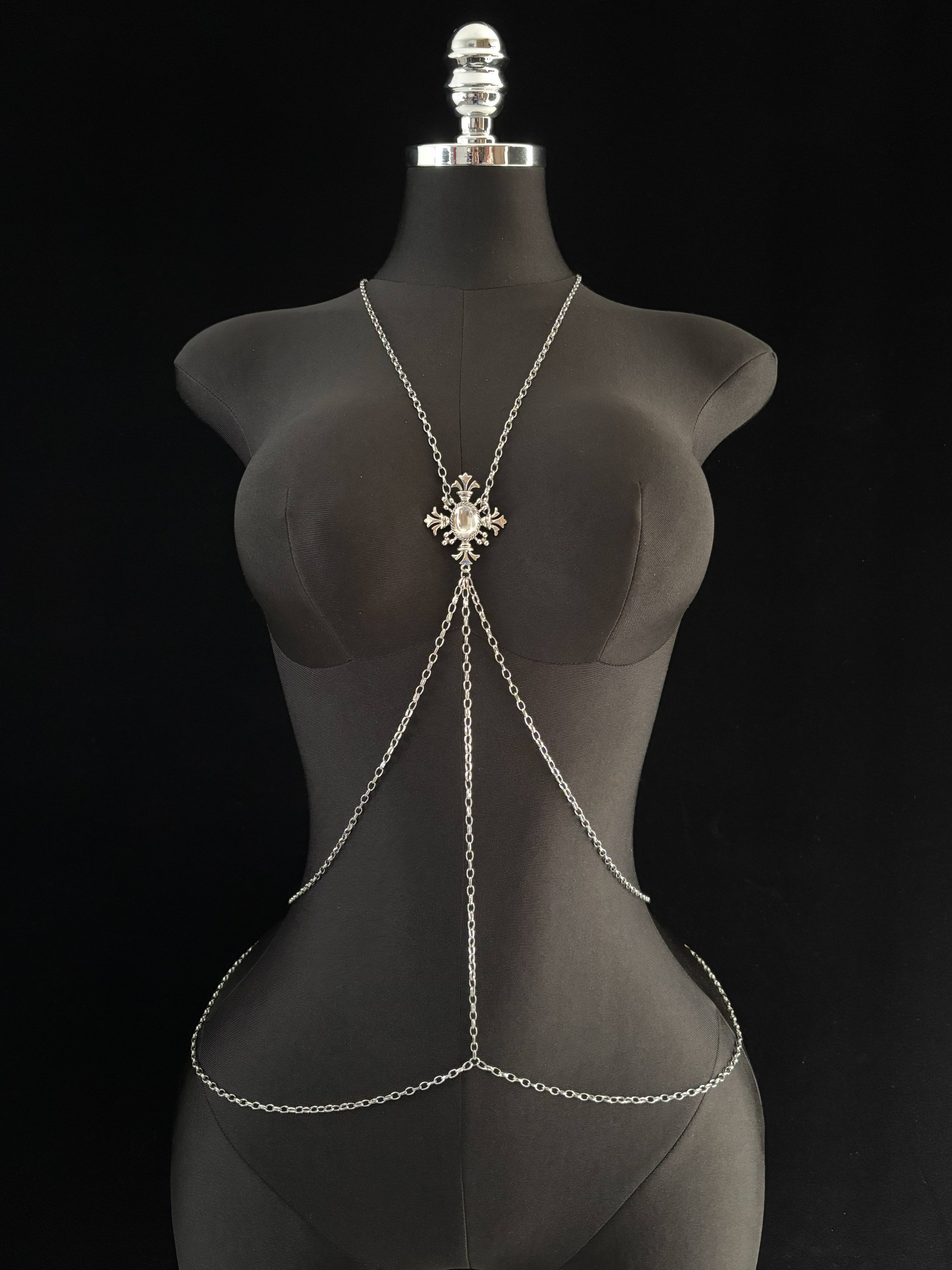 LoveChains™ - Gothic Cross Body Chain