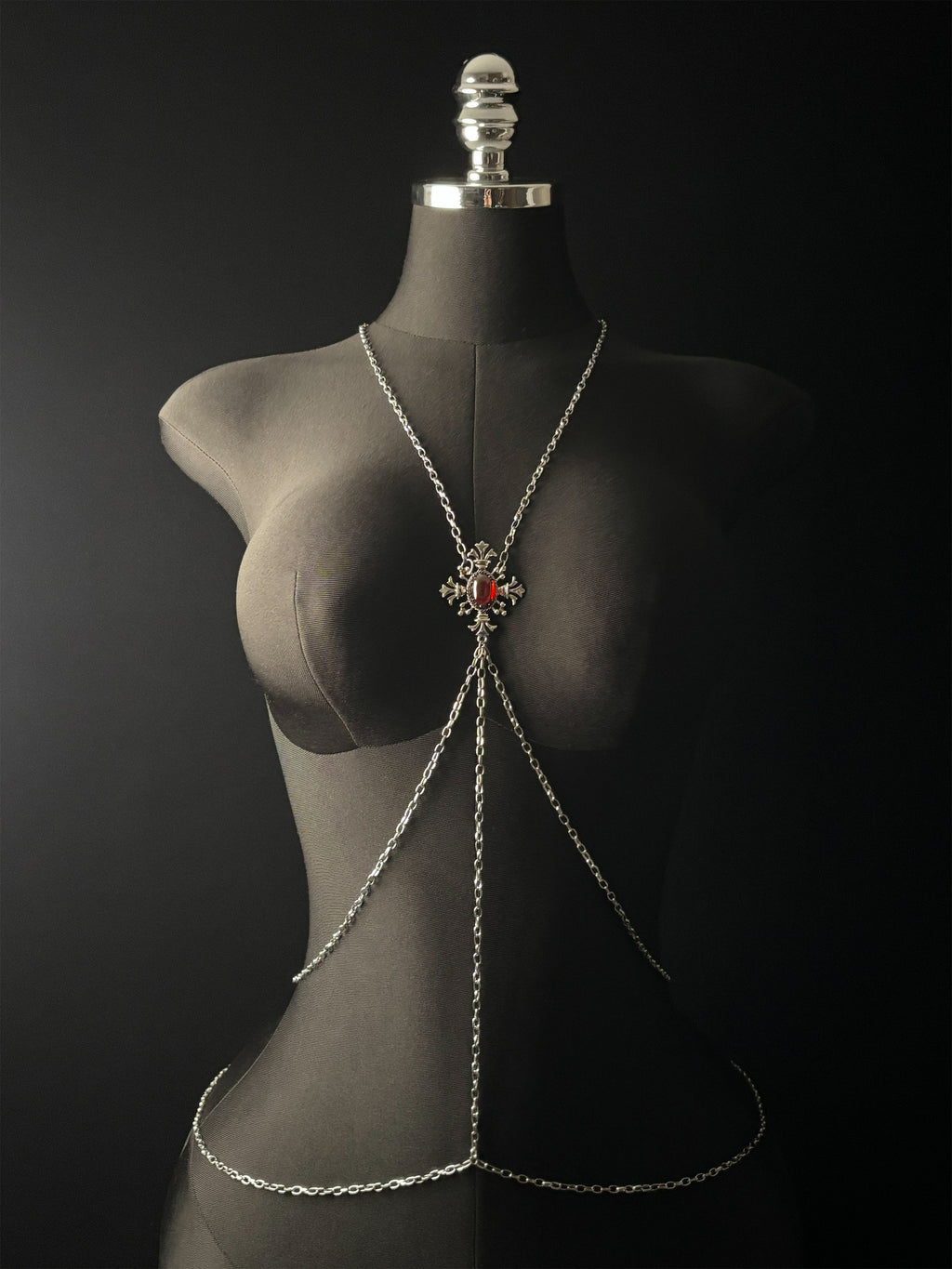 LoveChains™ - Gothic Cross Body Chain