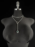 LoveChains™ - Gemstone Charm Loop Choker
