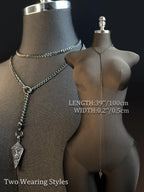 LoveChains™ - Knight’s Shield Loop Choker
