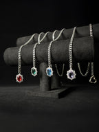 LoveChains™ - Gemstone Charm Loop Choker