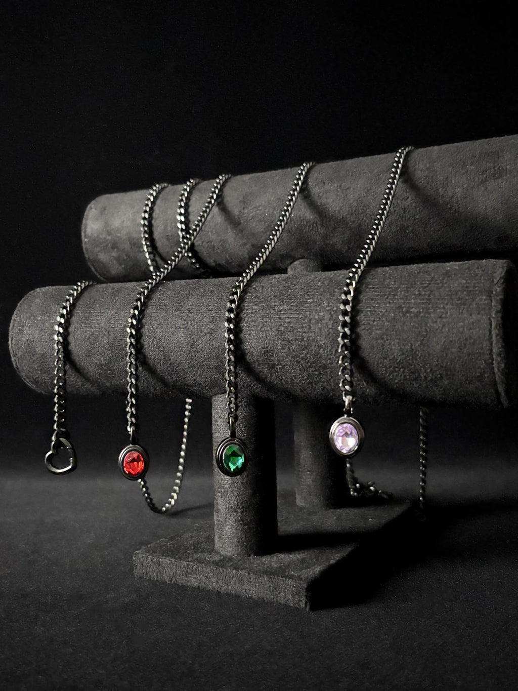 LoveChains™ - Crystal Charm Loop Slip Choker