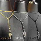 LoveChains™ - Knight’s Shield Loop Choker