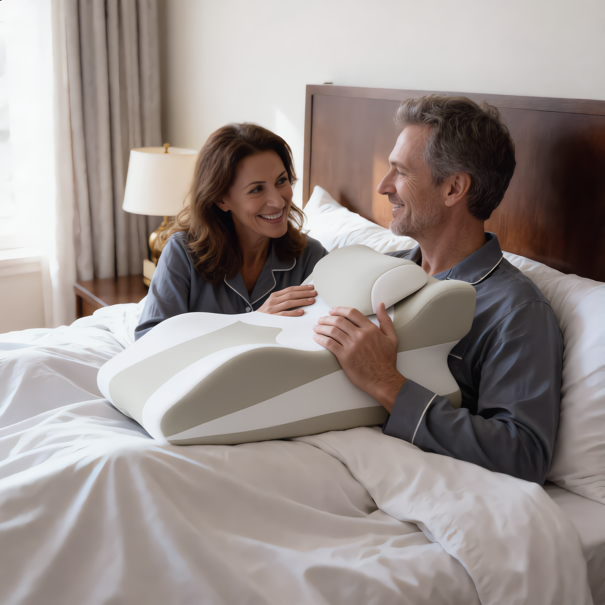 Love Locked® Couples Pillow